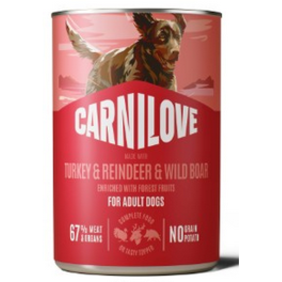 Carnilove Hond Blikvoer Hert & Rendier