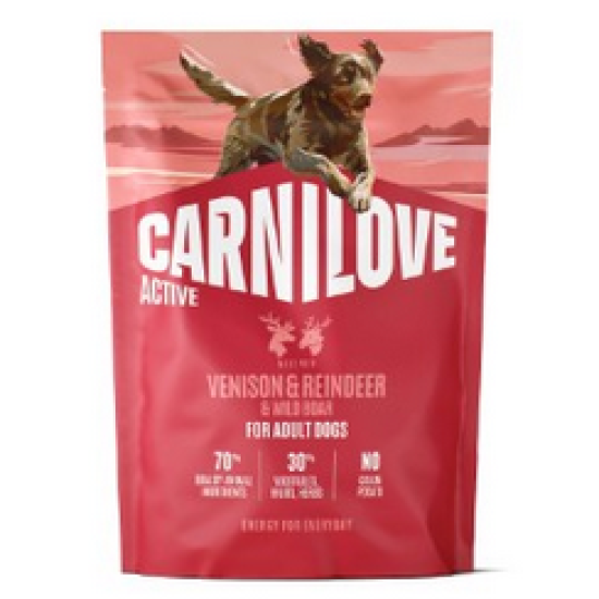 Carnilove Hond Hert & Rendier  Adult, 1,5 kg