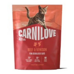 Carnilove Kat Rund & Hert Sterilised Adult, 400 g