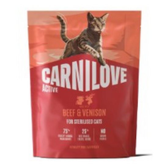 Carnilove Kat Rund & Hert Sterilised Adult, 400 g