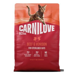 Carnilove Kat Rund & Hert Sterilised Adult, 2 kg