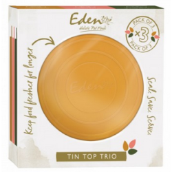 Eden Tin Top Trio (tin lids)