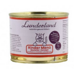 Lunderland Blik Kat Menu Rund
