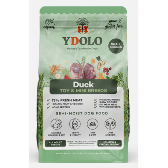 Ydolo Healthy & Fresh Semi-Moist Duck, 700 g