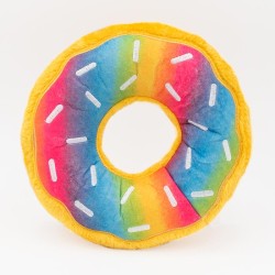 Zippy Paws Jumbo Donut Rainbow