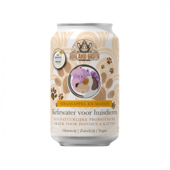 Boil & Broth Waterkefir Sinaasappel-Mango