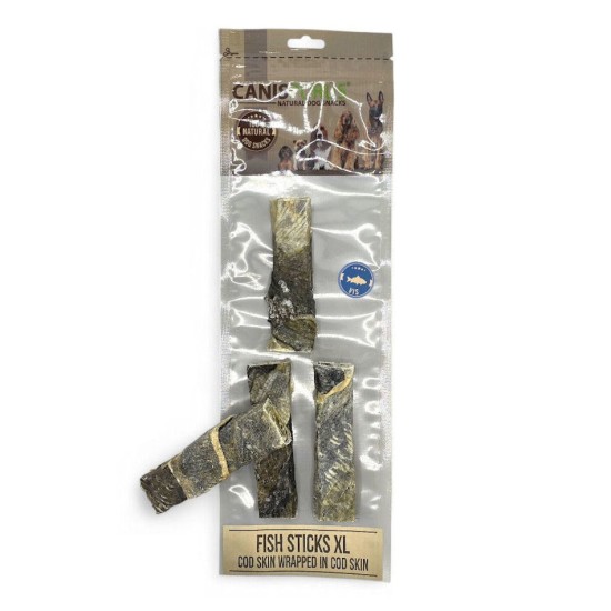 Canis Purus Fish Sticks XL Cod & Cod Skin