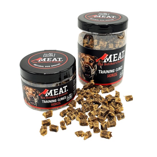 MEAT Training Cubes Horse, 450 g