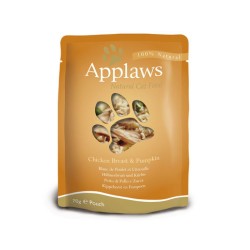 Applaws Cat Quick Serve Bouillon, kip & pompoen