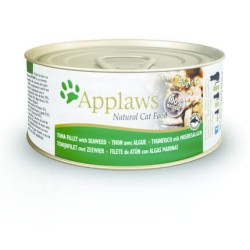 Applaws Cat Blikvoer Bouillon, tonijnfilet & zeewier