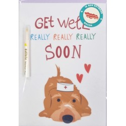 Best Friend Post Edible Card Get Well