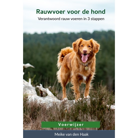 Livre Aliments crus pour chiens - Meike van den Haak