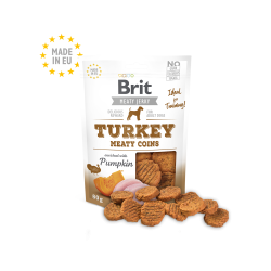 Brit Meaty Jerky Kip & Kalkoen Meaty Coins