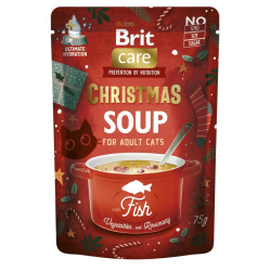 Brit Care Soupe pour Chat Poulet et Poisson de Noël