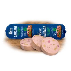 Brit Premium Meat Sausage Kalkoen & Erwten