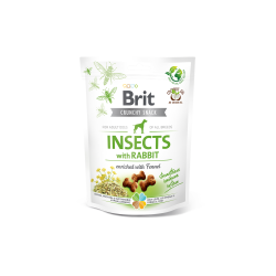 Brit Crunchy Snack Insect & Konijn