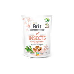 Brit Crunchy Snack Insect & Zalm