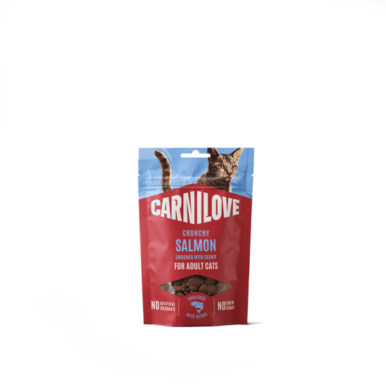 Carnilove Kat Crunchy Snack Zalm met catnip