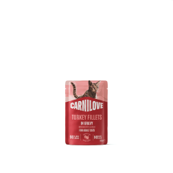 Carnilove Kat Pouch Kalkoen in jus