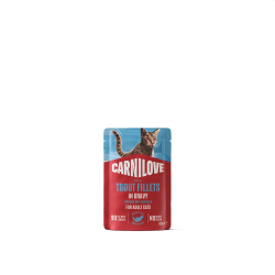 Carnilove Kat Pouch Turkey & Trout in Gravy