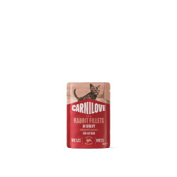 Sachet pour chat Carnilove Dinde et Lapin en sauce