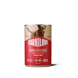 Carnilove Hond Blikvoer Lam & Everzwijn