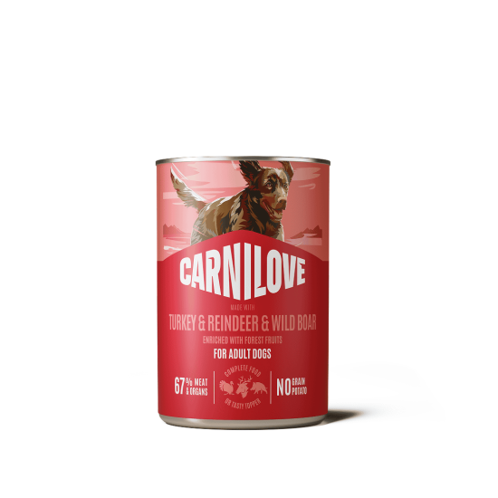 Carnilove Hond Blikvoer Kalkoen, Hert & Rendier