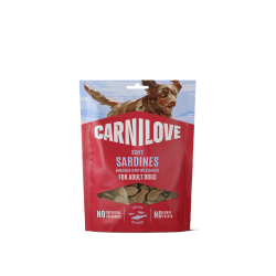 Carnilove Hond Soft Snack Sardines met Wilde Knoflook