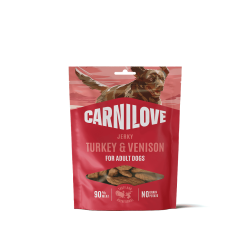 Carnilove Hond Jerky Kalkoen & Hert