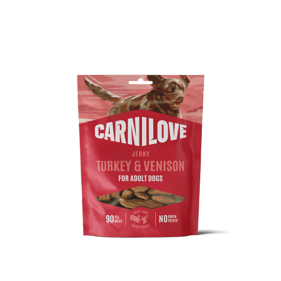 Carnilove Hond Jerky Kalkoen & Hert