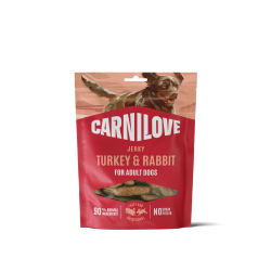 Carnilove Hond Jerky Kalkoen & Konijn