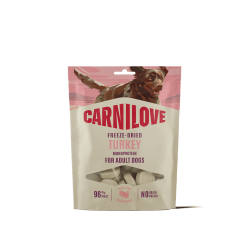 Carnilove Hond Freeze Dried Snacks Kalkoen