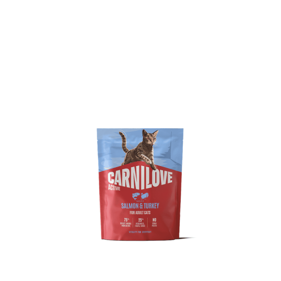 Carnilove Kat Active Zalm & Kalkoen, 400 g