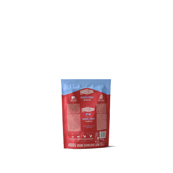 Carnilove Kat Active Zalm & Kalkoen, 400 g