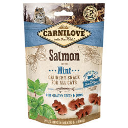 Carnilove Kat Crunchy Snack Zalm met Munt
