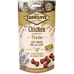 Carnilove Kat Soft Snack Kip met Tijm