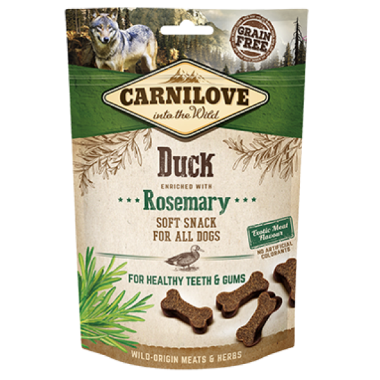 Carnilove Hond Soft Snack Eend met Rozemarijn