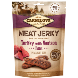 Carnilove Jerky Kalkoen & Hert Fillet