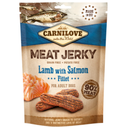 Carnilove Jerky Kalkoen, Kip, Lam & Zalm Fillet