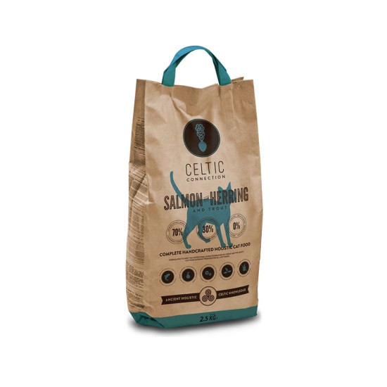 Celtic Connection Catfood Saumon au Hareng et à la Truite, 400 g