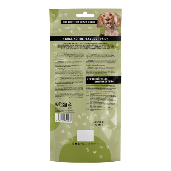 Chewies Chew-Cheese Venaison, XXS (75 g)