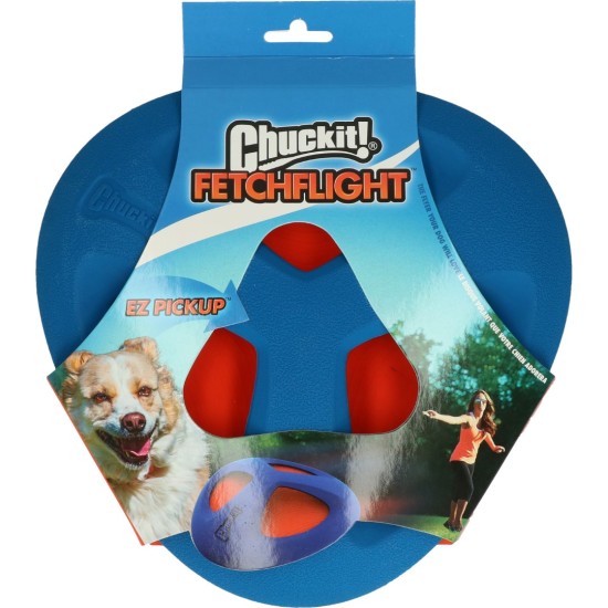 Chuckit récupère le vol