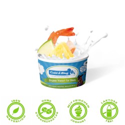 Cold & Dog Frozen Yogurt Garnaal & Ananas