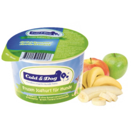 Cold & Dog Yaourt glacé pomme et banane
