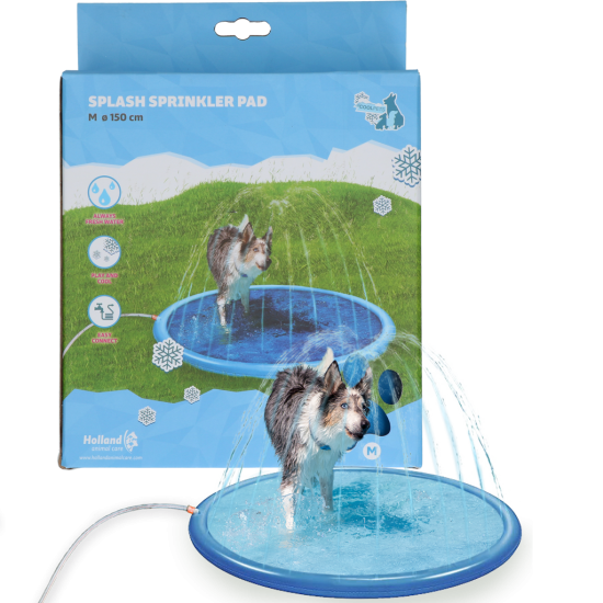 Coolpets Splash Sprinkler Pad, Small 100 cm