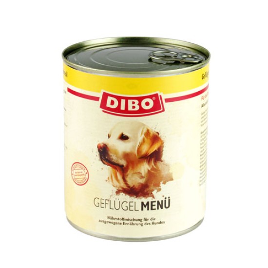 Dibo Conserve Menu Volaille et Bœuf, 400 g