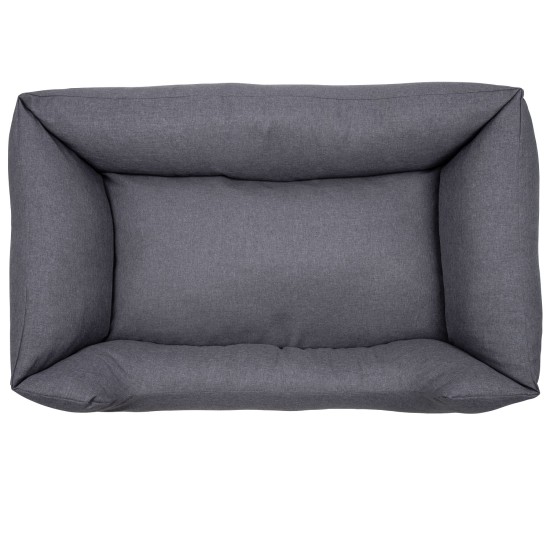 District 70 Classic Bed Charcoal Grey, large
