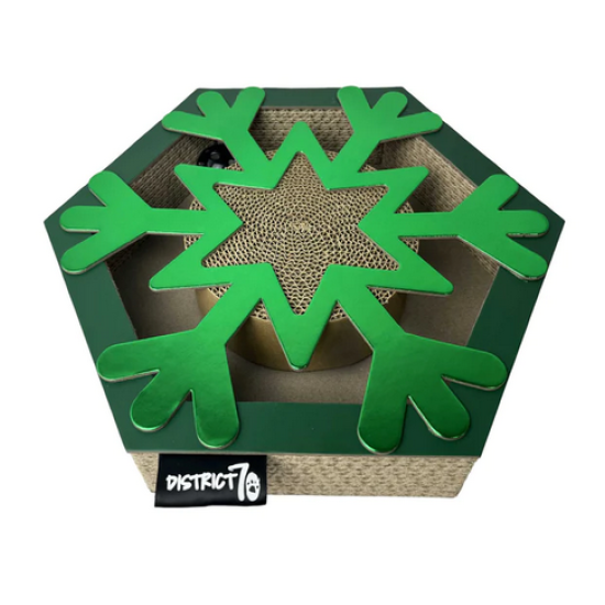 District 70 X-MAS Snow Flake, groen