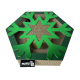 District 70 X-MAS Snow Flake, groen