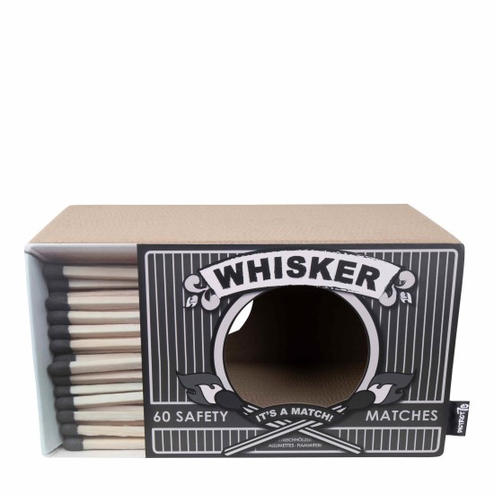 District 70 Whisker, zwart